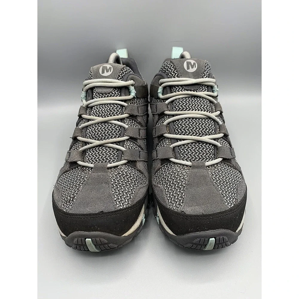 MERRELL ALVERSTONE Gray Outdoor Hiking Shoes J034612 Women's Size 9 M - Picture 6 of 11